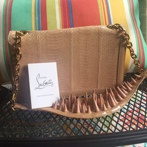 Christian Louboutin Artemis Flap bag Snakeskin
